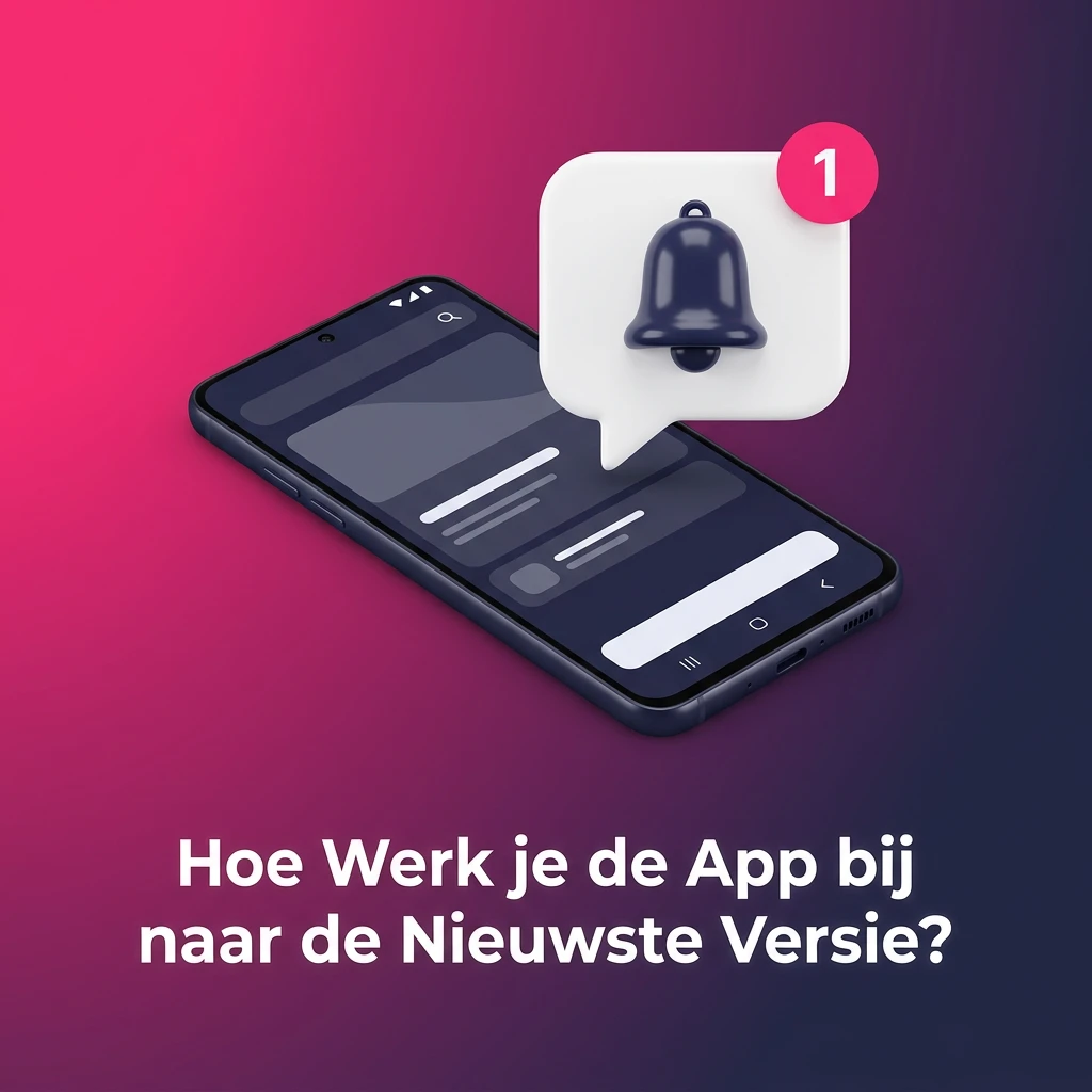 Smartphone showing app update process on Android APK download and iOS PWA automatic browser update