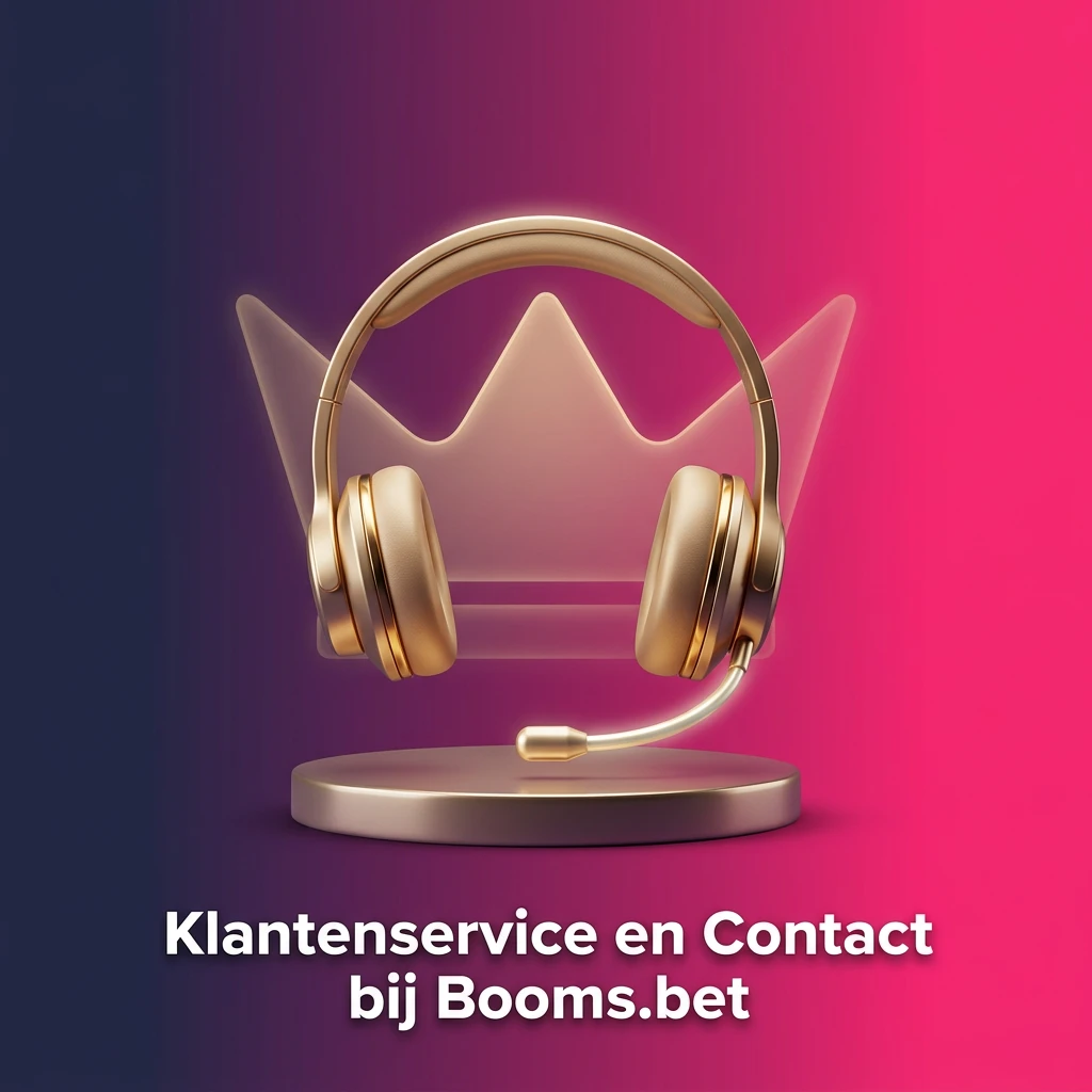 Booms.bet customer service team available 24/7 via live chat, email, and FAQ for Dutch players