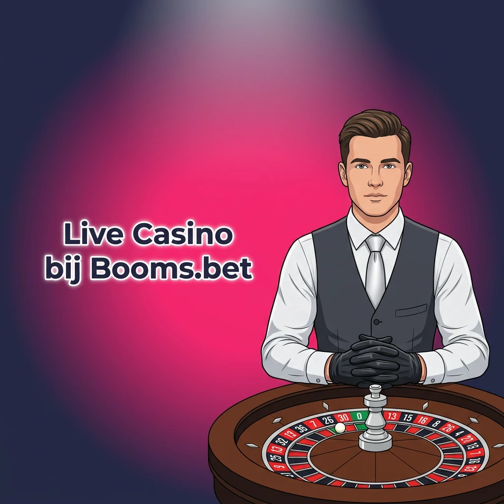 Live casino met echte dealers via videostream, inclusief roulette, blackjack, baccarat en live game shows.