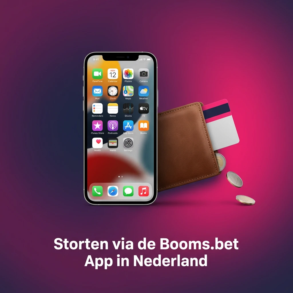 Booms.bet app deposit steps on mobile: login, select payment method, enter amount, confirm transaction in Netherlands