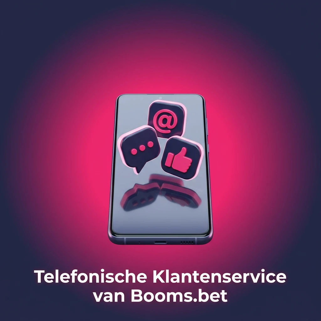 Booms.bet telefonische klantenservice voor spelers met vragen over account, transacties en urgente problemen.